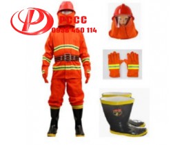 Quần áo chống cháy TT56 CHINA 2 lớp màu cam