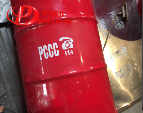 Thùng phuy đựng nước chữa cháy PCCC