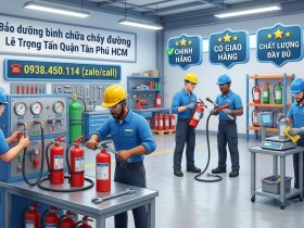 Bảo dưỡng bình chữa cháy đường Lê Trọng Tấn Quận Tân Phú HCM