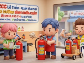 Bảo dưỡng bình chữa cháy đường Lê Trúc Quận Tân Phú HCM