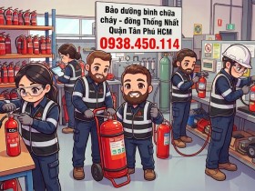 Bảo dưỡng bình chữa cháy đường Thống Nhất Quận Tân Phú HCM