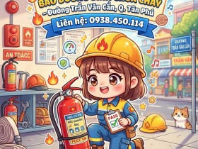 Bảo dưỡng bình chữa cháy đường Trần Văn Cẩn Quận Tân Phú HCM