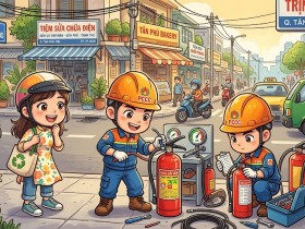 Bảo dưỡng bình chữa cháy đường Trịnh Đình Trọng Quận Tân Phú HCM