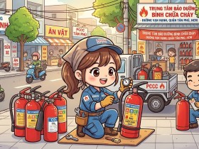 Bảo dưỡng bình chữa cháy tại đường Vạn Hạnh quận Tân Phú HCM