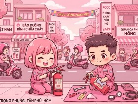 Bảo dưỡng bình chữa cháy tại đường Vũ Trọng Phụng Tân Phú HCM