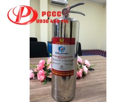 Bình chữa cháy gốc nước Dolphin vỏ inox 6 lít (DPA-I6L) BCA