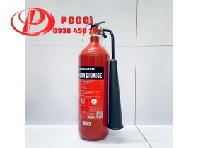 Bình chữa cháy khí CO2 3kg có kiểm định dành cho văn phòng