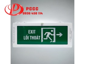 Đèn exit lối thoát FUJI Việt Nam có kiểm định PCCC