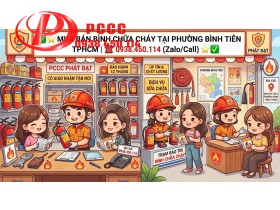 Mua bán bình chữa cháy tại Phường Bình Tiên TPHCM
