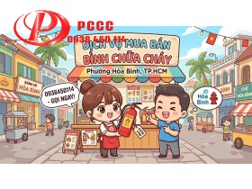 Mua bán bình chữa cháy tại Phường Hòa Bình TPHCM