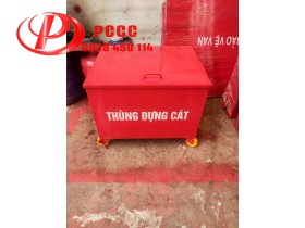 Thùng đựng cát PCCC 600x400x500 tole 1mm